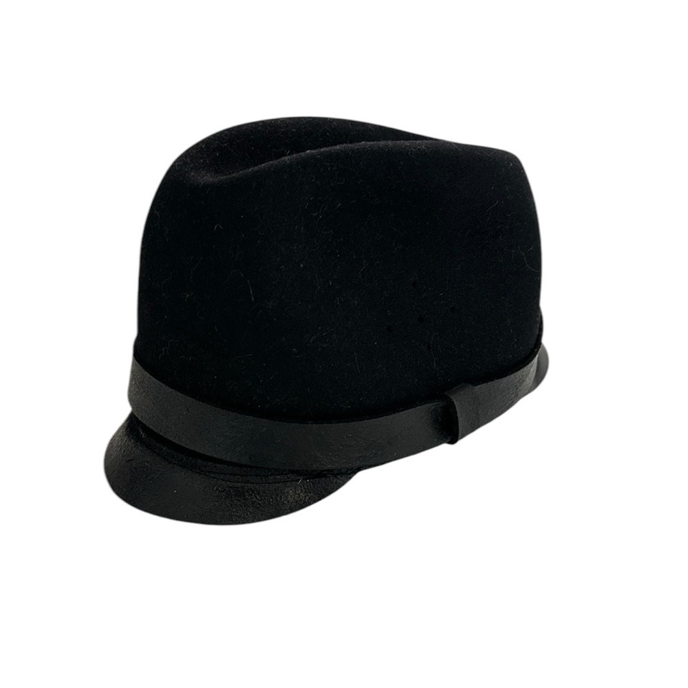 COSTUME NATIONAL HOMME Black Felt Hat